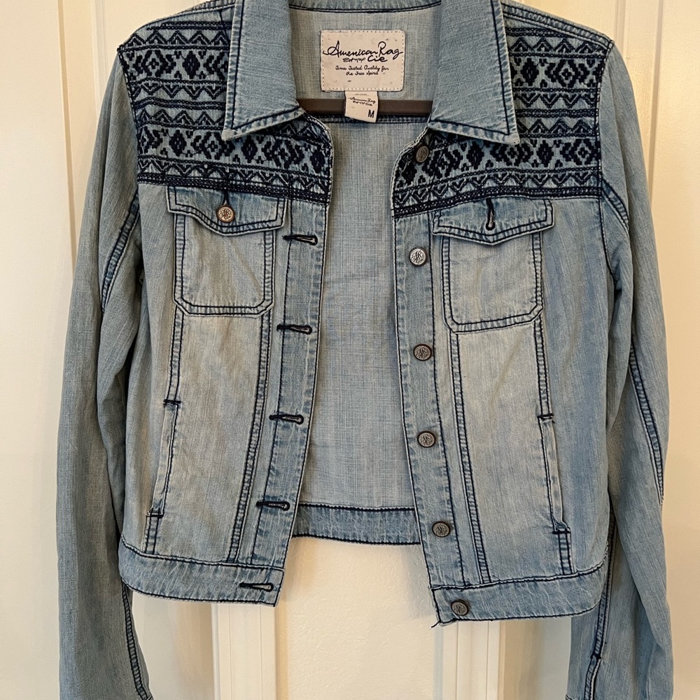 American Rag Women’s Denim Jacket size Medium